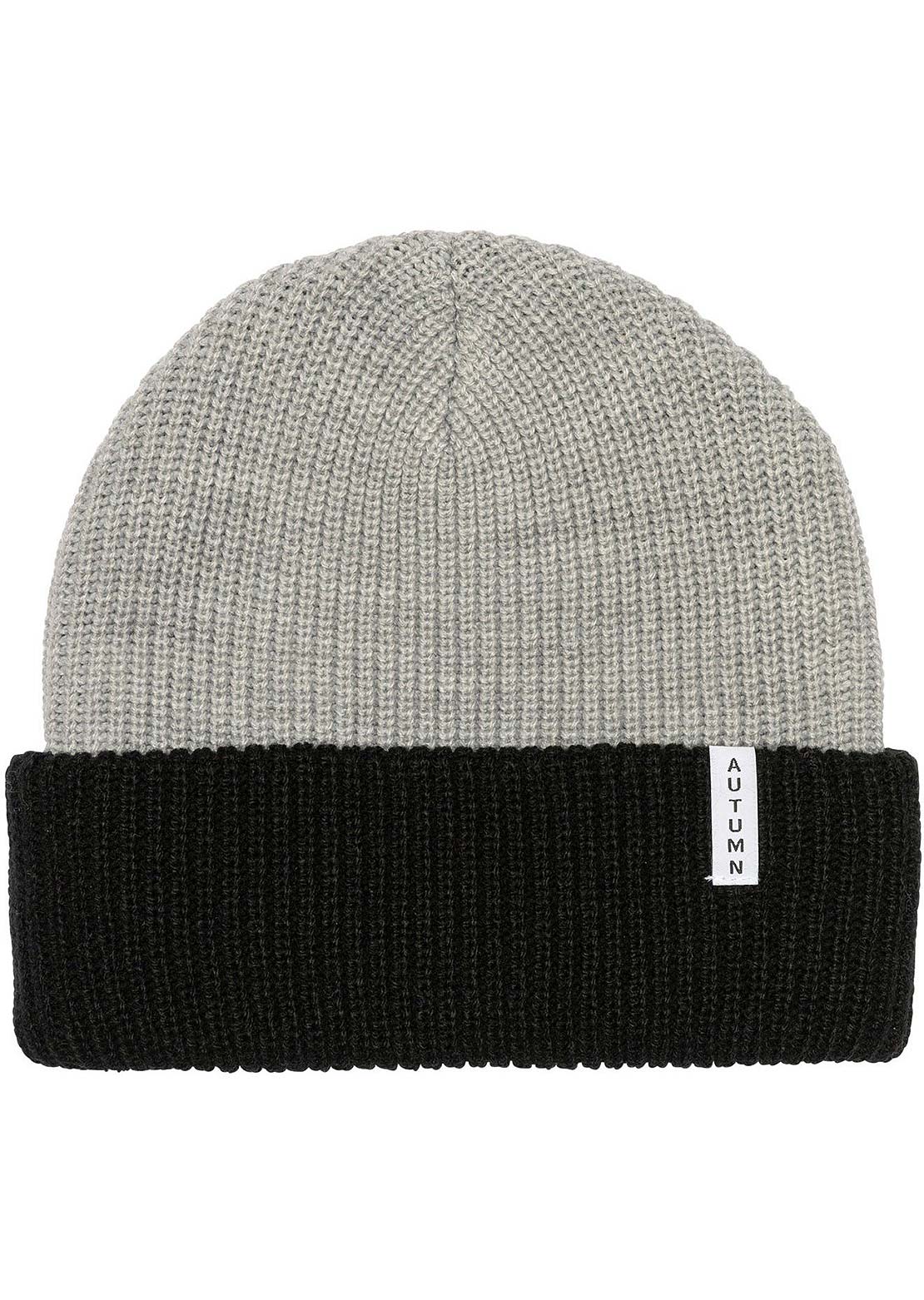 Autumn Junior Blocked Beanie Black
