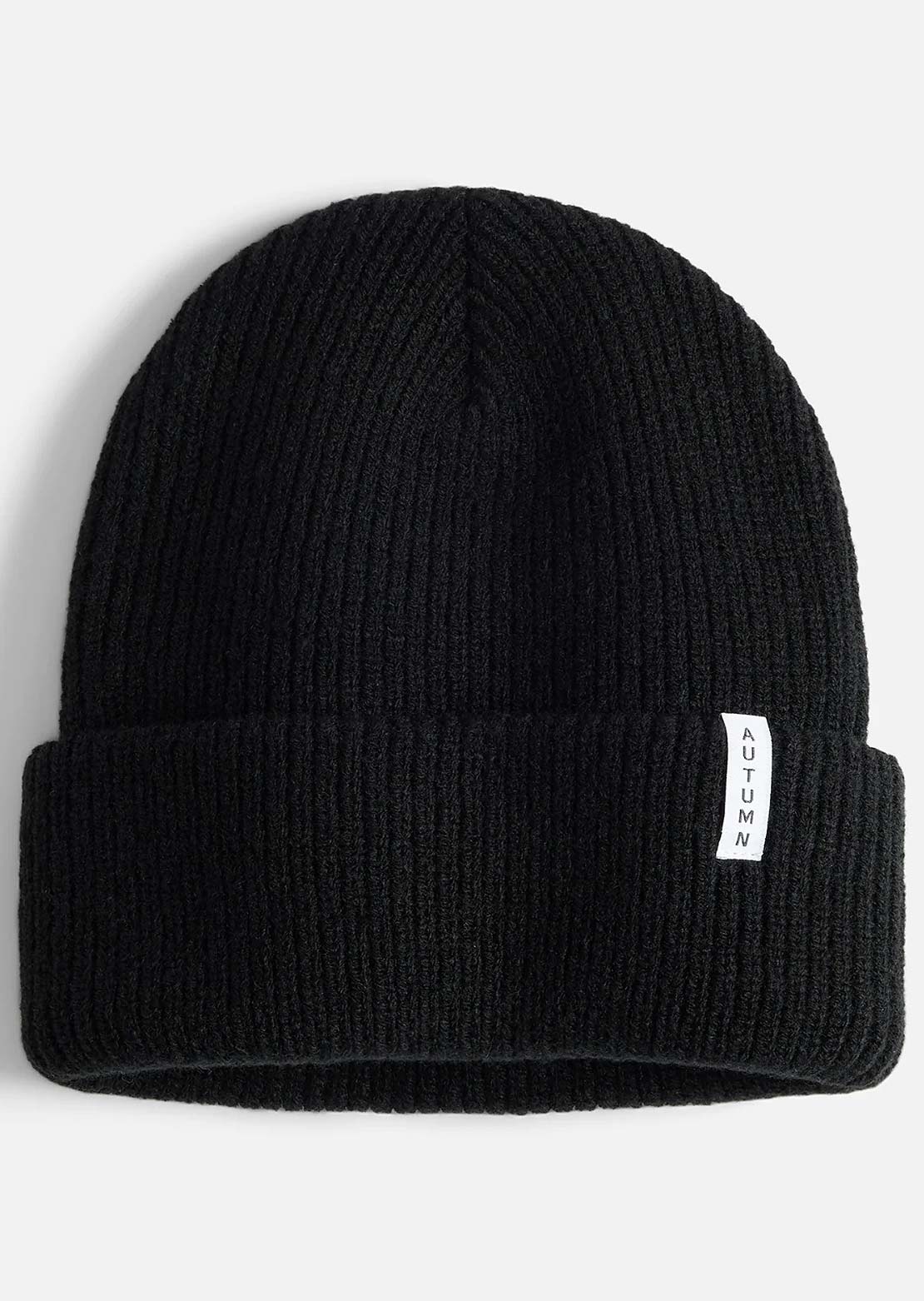 Autumn Junior Solid Beanie Black