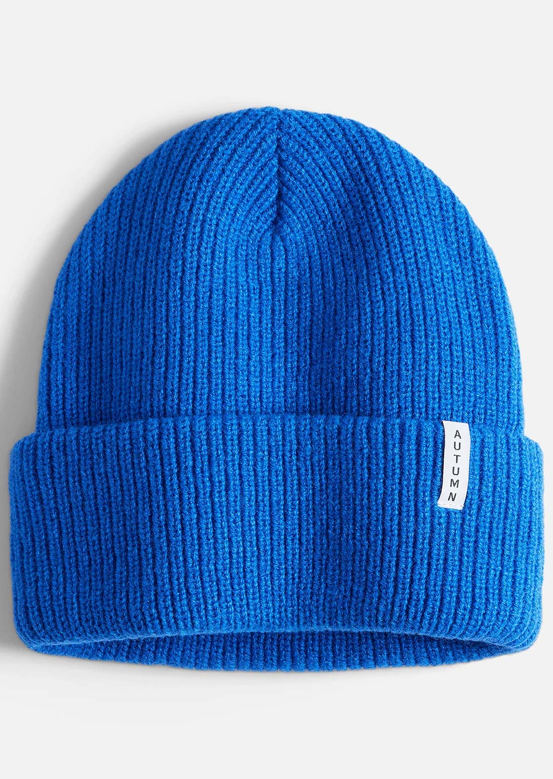 Autumn Junior Solid Beanie Cobalt Blue