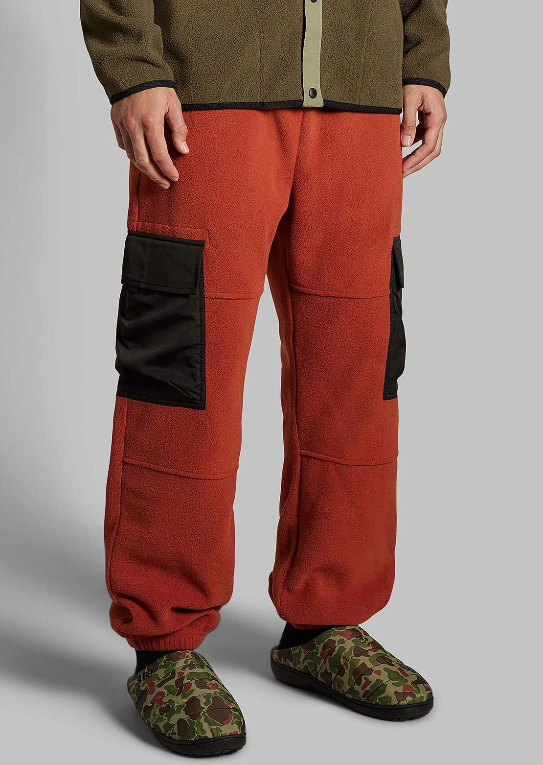 Autumn Men's Bask Cargo Pants Rust
