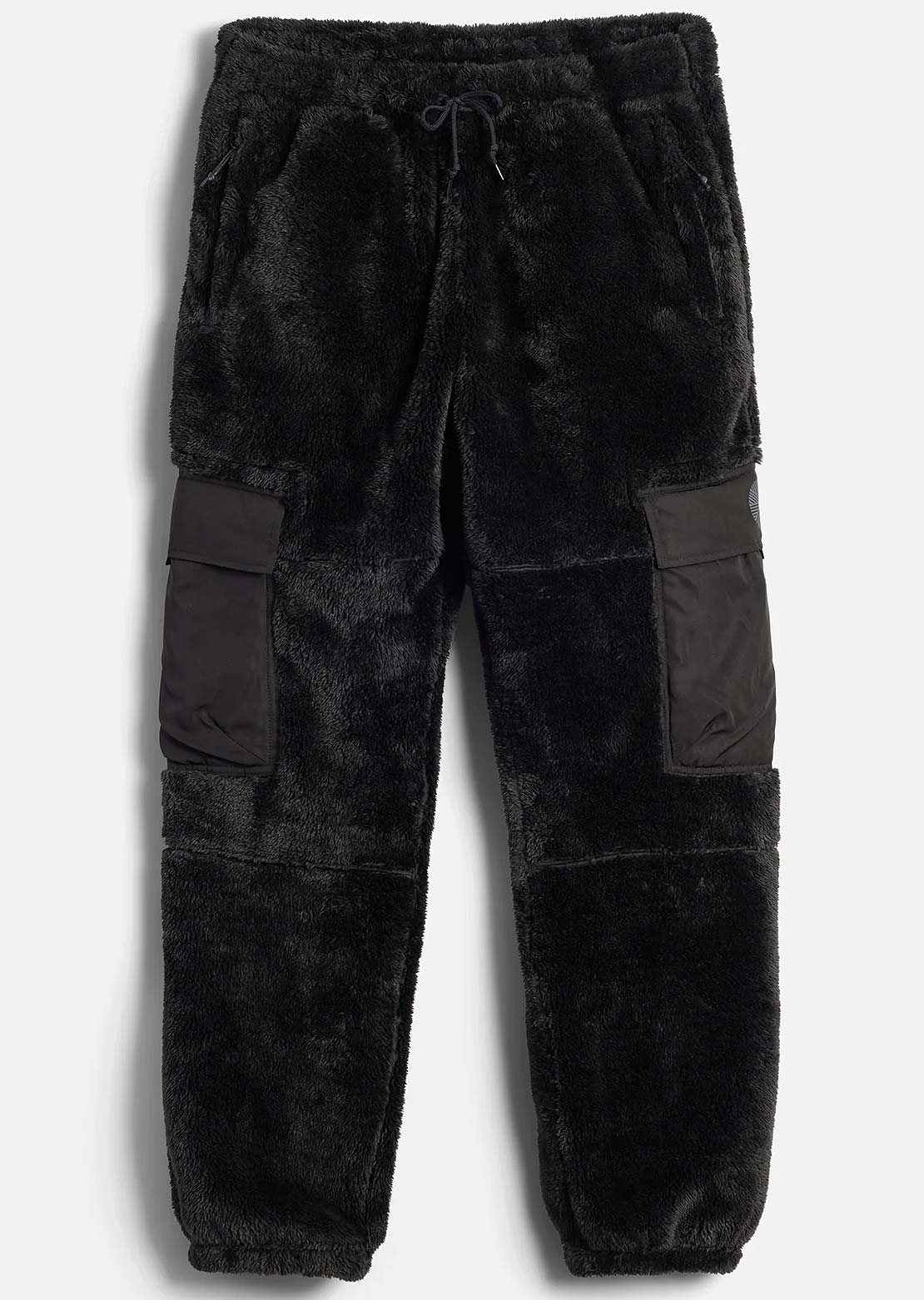 Autumn Men's High Pile Bask Pants Black