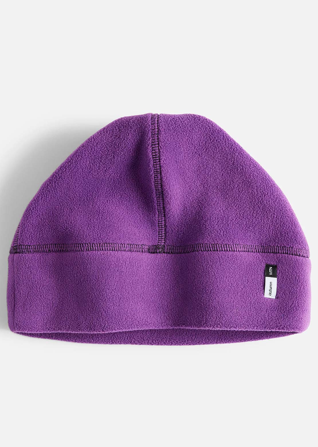 Autumn Men's Inside Out Fleece Beanie Purple