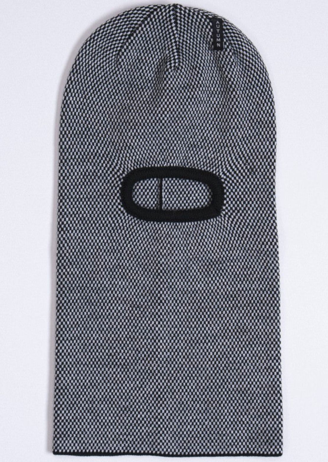 Autumn Men's Mini Check Face Mask Black