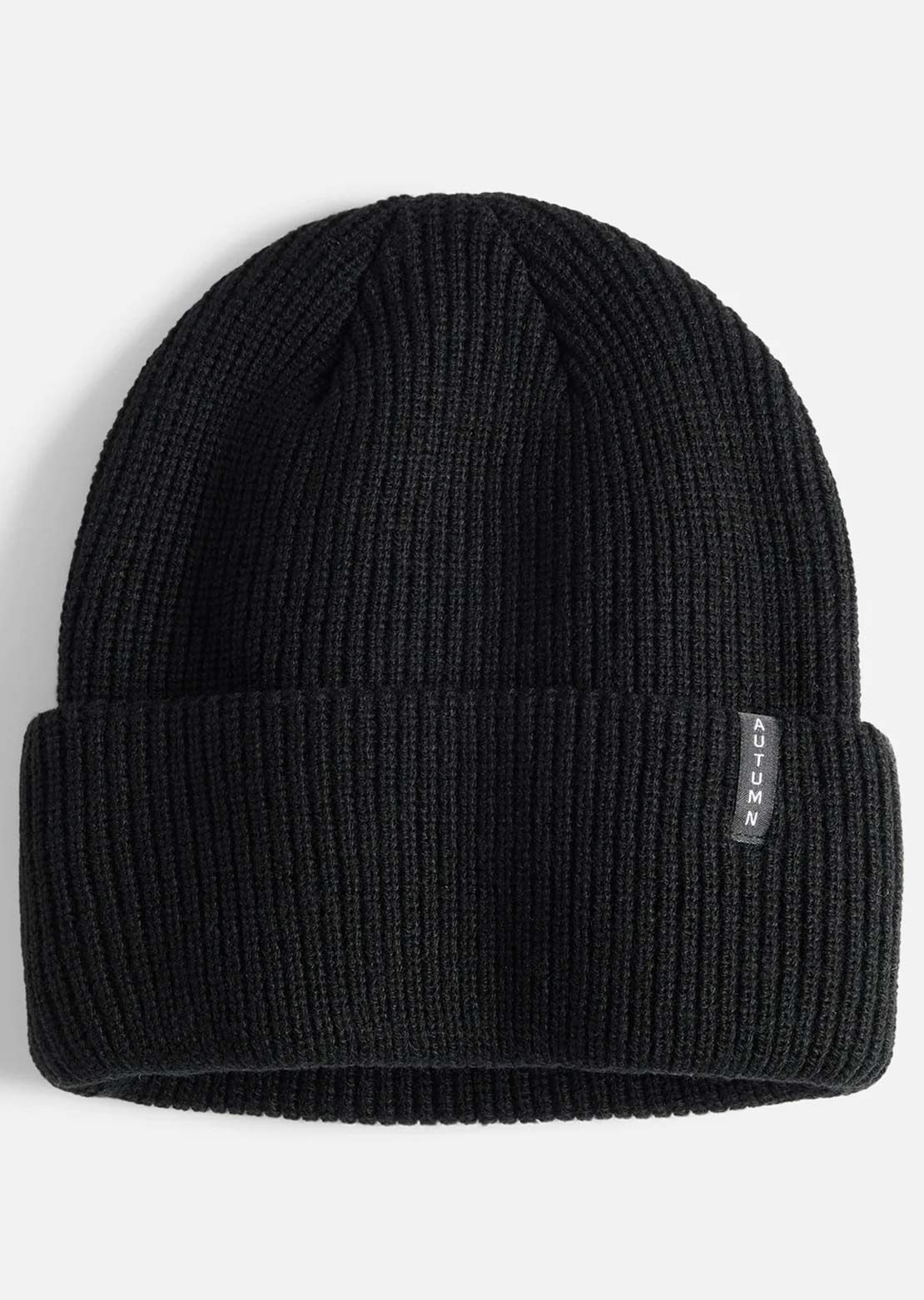 Autumn Men's Select Solid Beanie Black
