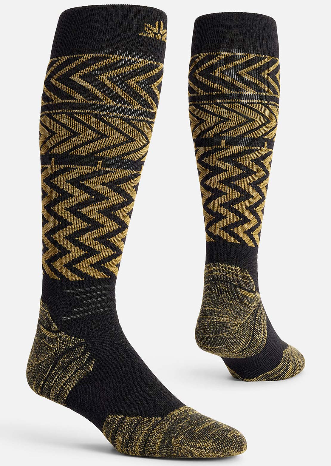 Autumn Men's Service Chevron Snow Socks Army