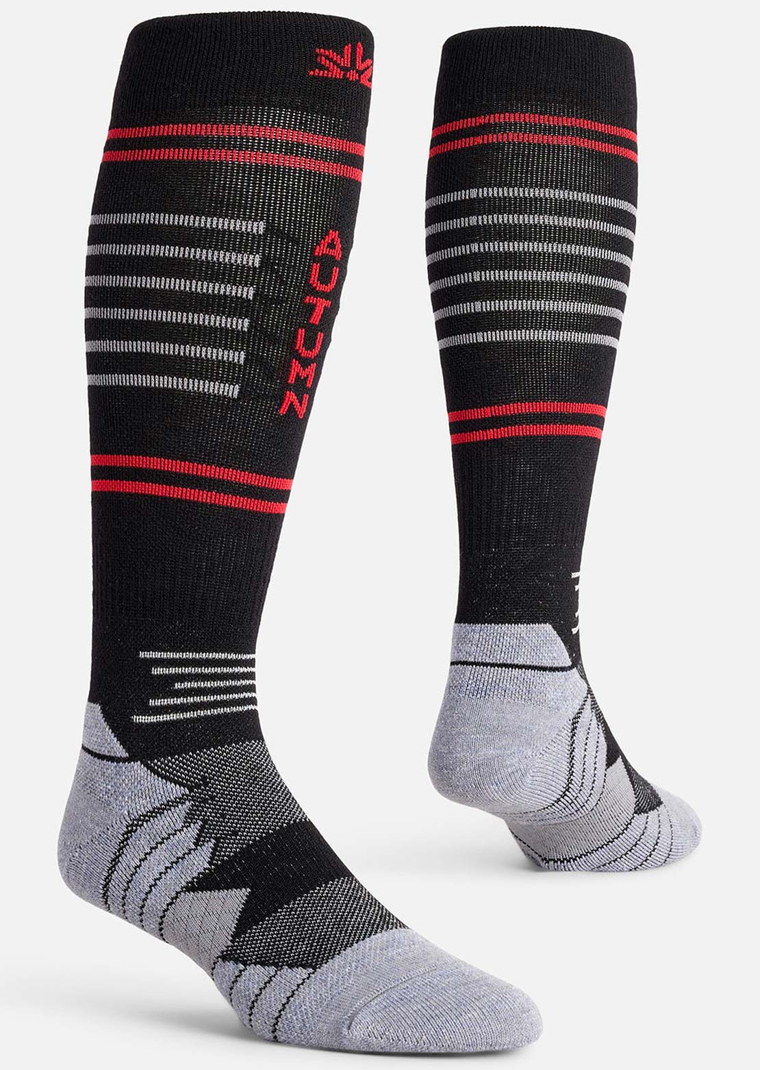 Autumn Men's Steeps Socks Black