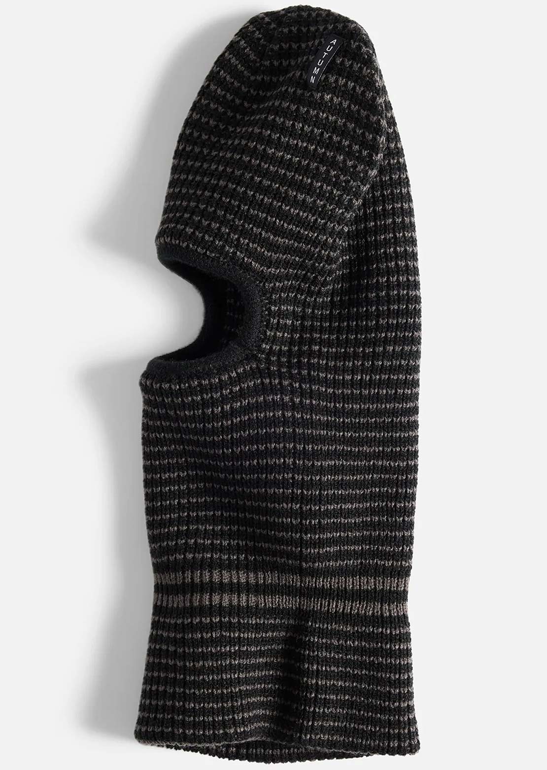Autumn Men's Striped Mask Black