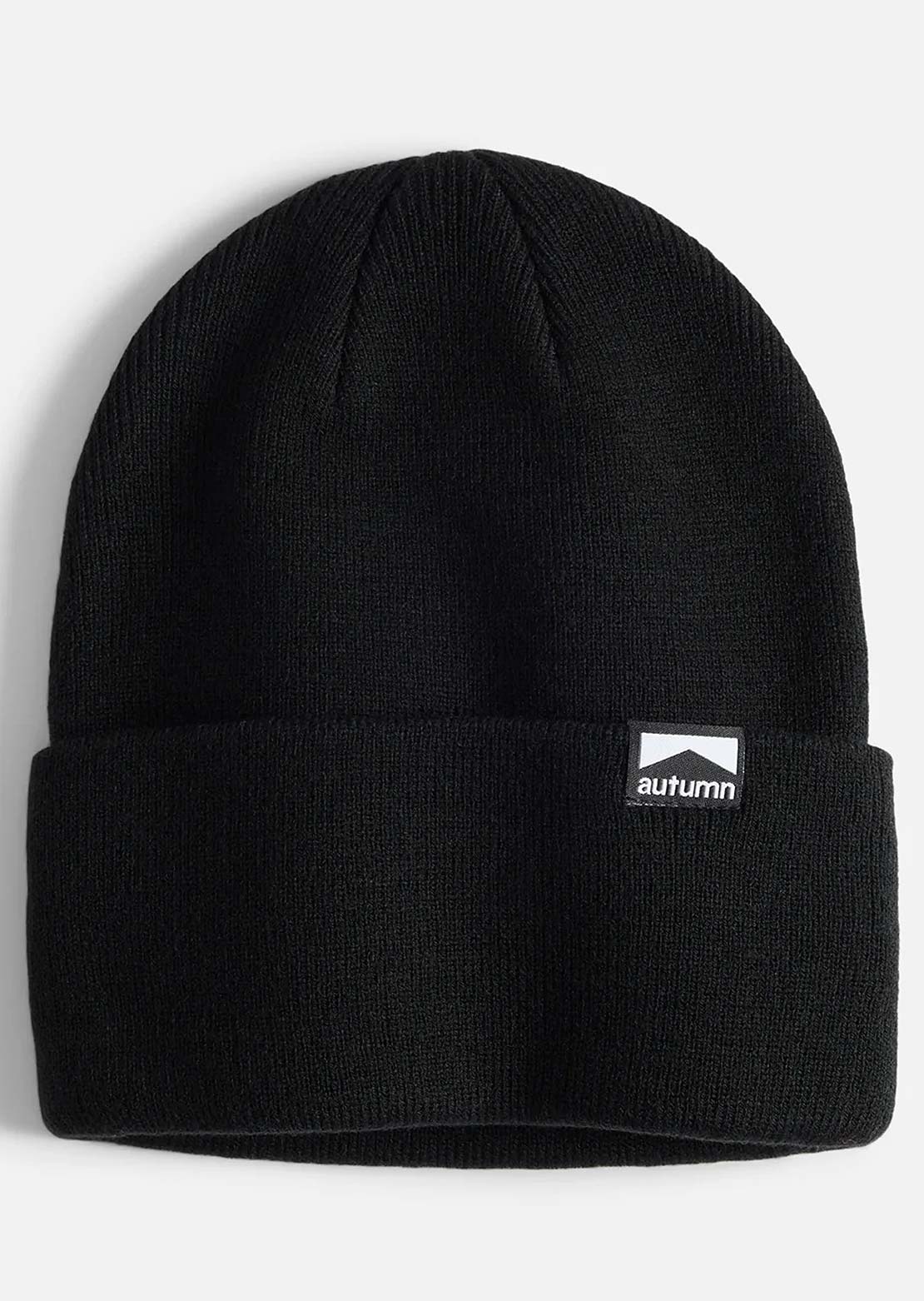 Autumn Men's Surplus Solid Beanie Black