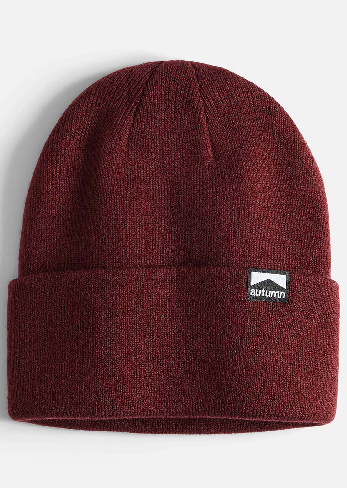 Autumn Men's Surplus Solid Beanie Burgundy