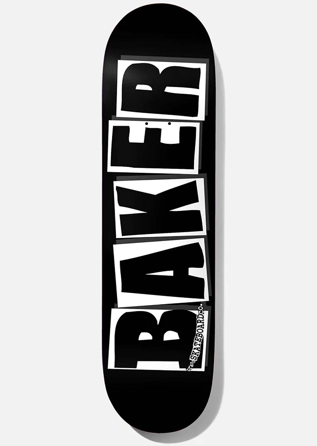 Baker Unisex Brand Logo Skateboard Deck Black/White