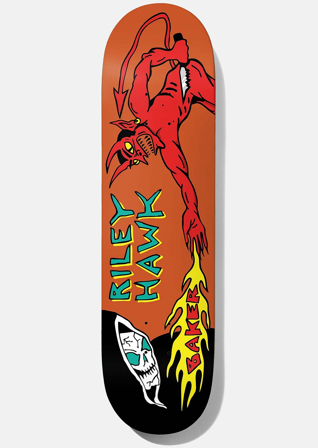 Baker Unisex RH Evil Vs. Evil Skateboard Deck