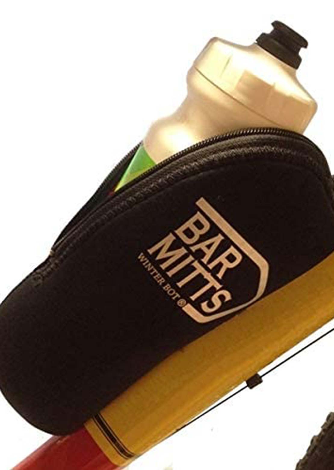 Barmitts Winter Bot Neoprene Water Bottle Enclosure Black