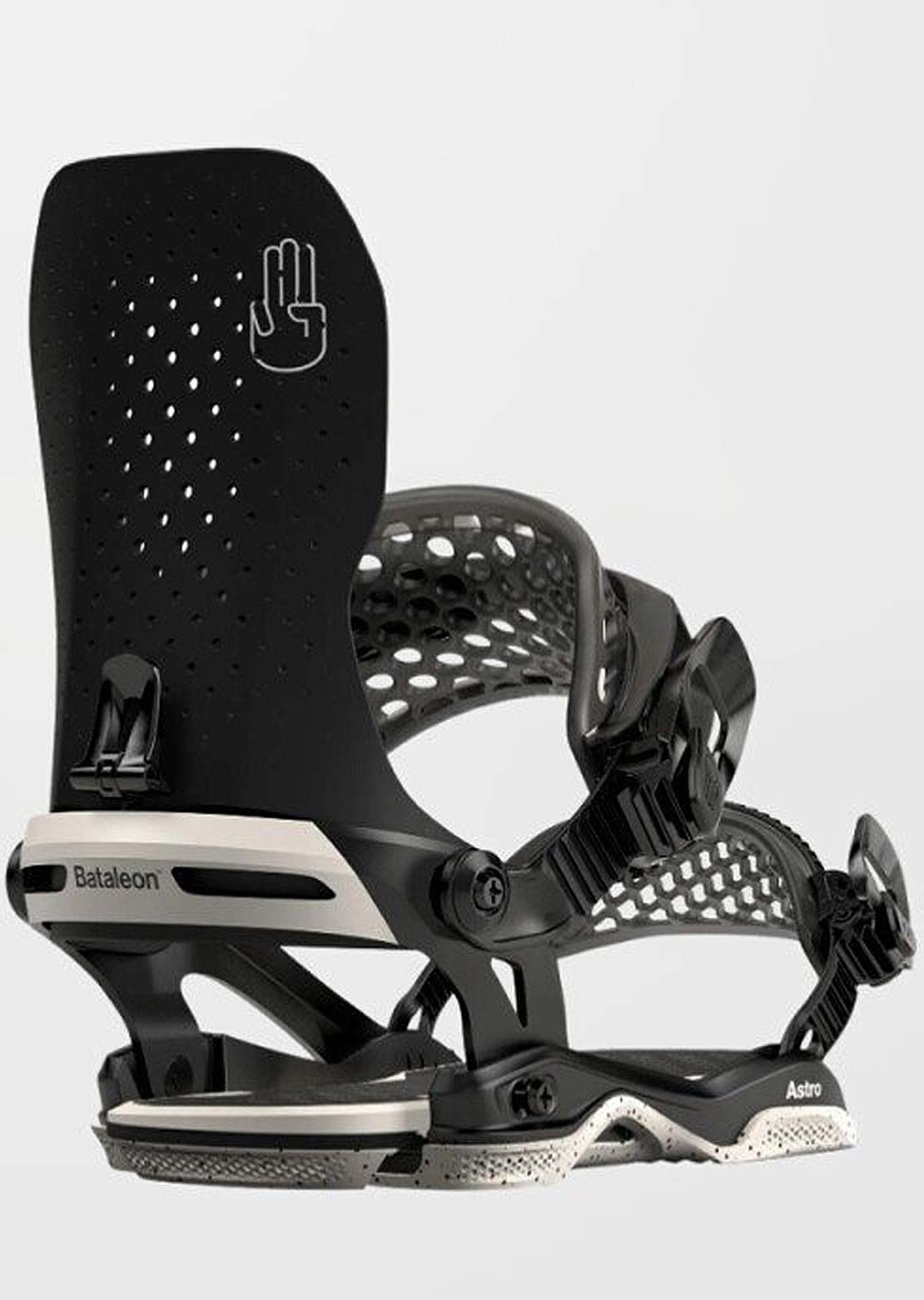 Bataleon Astro Asymwrap Snowboard Bindings Black