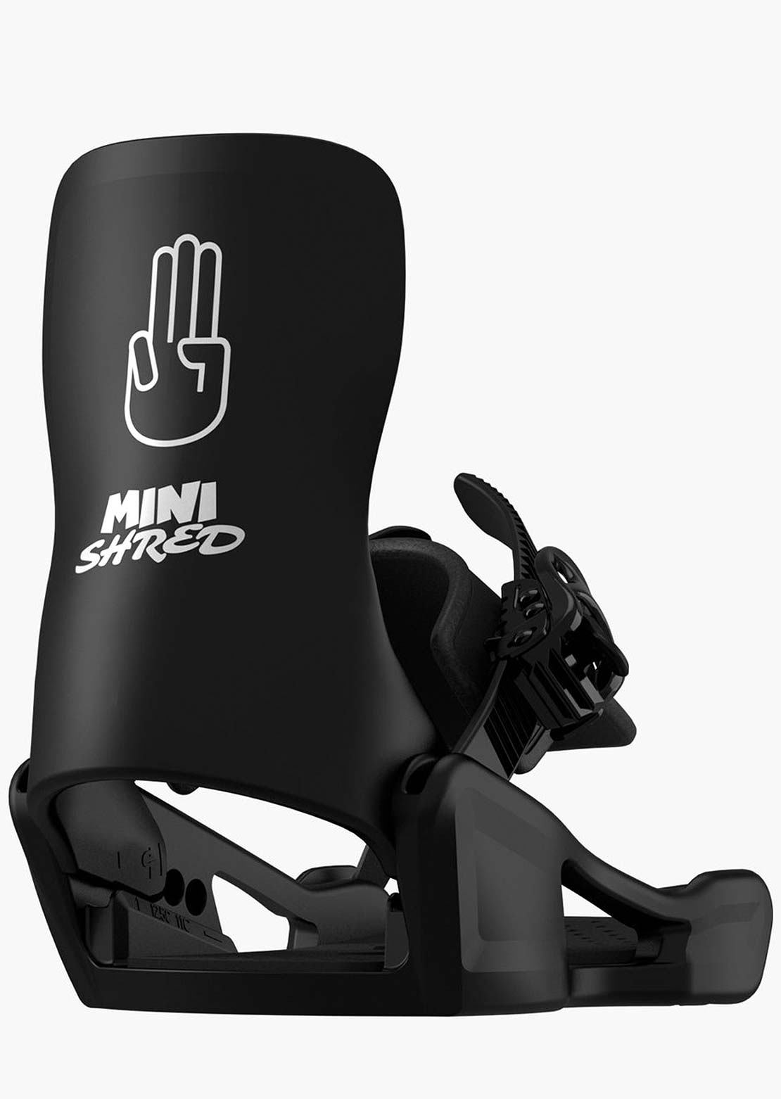 Bataleon Junior Minishred Snowboard Bindings Black