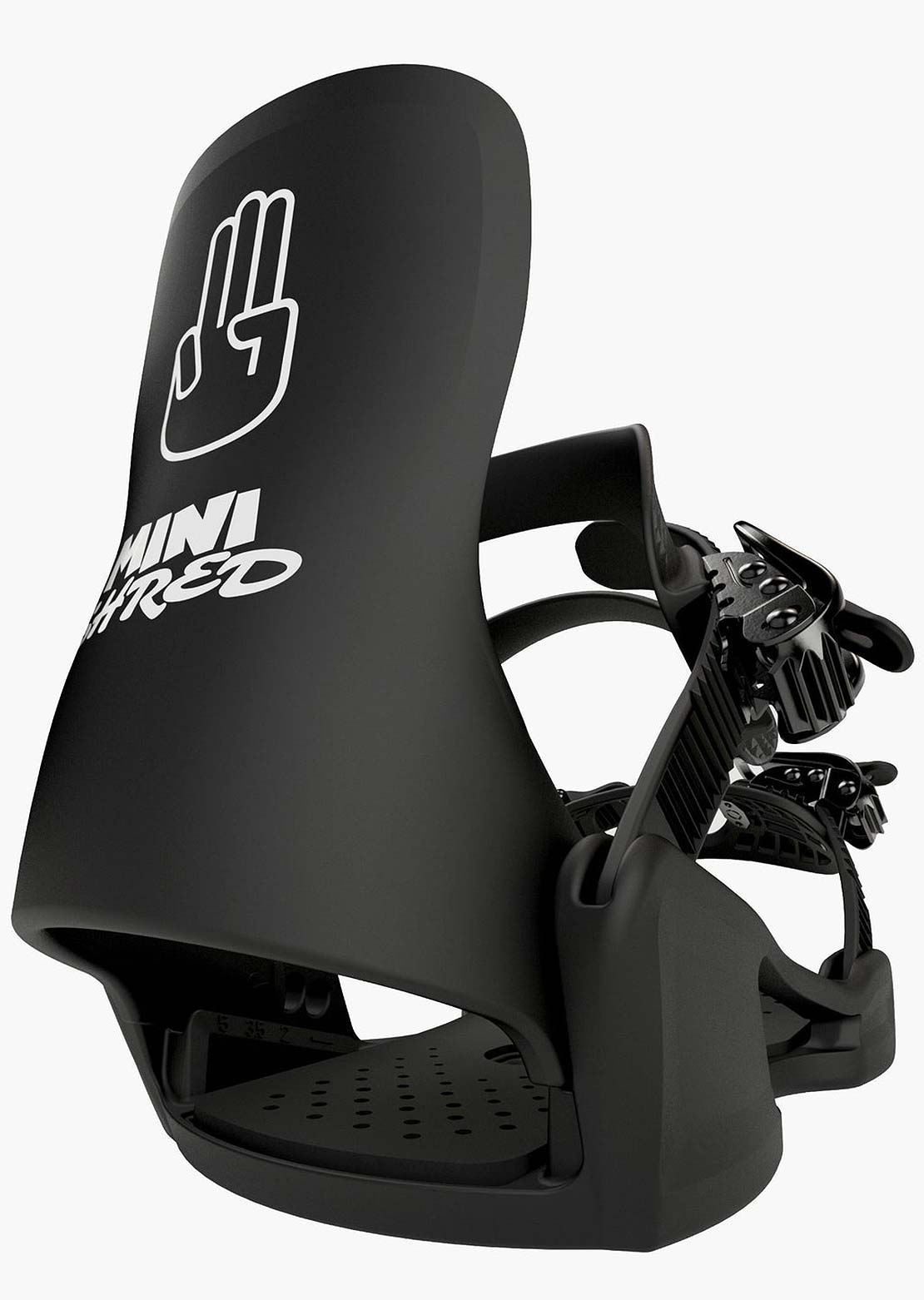 Bataleon Junior Minishred Snowboard Bindings Black