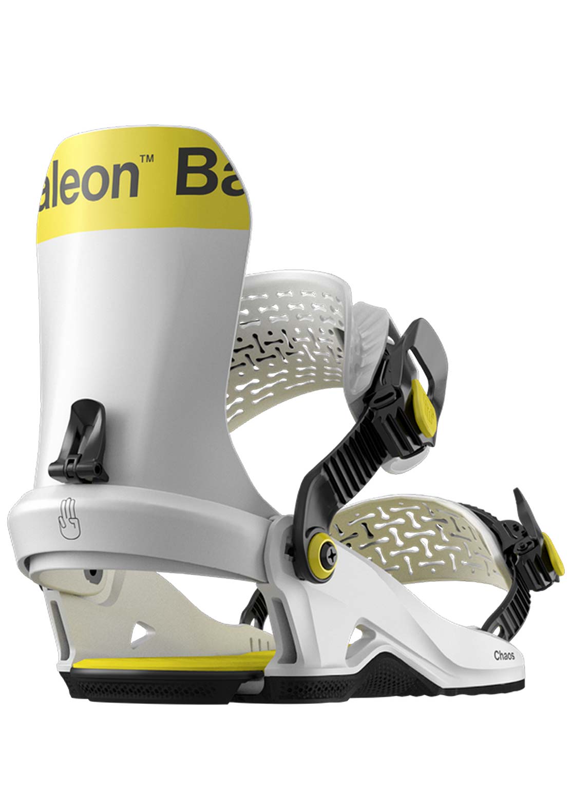 Bataleon Men's Chaos HW Snowboard Bindings Bone White