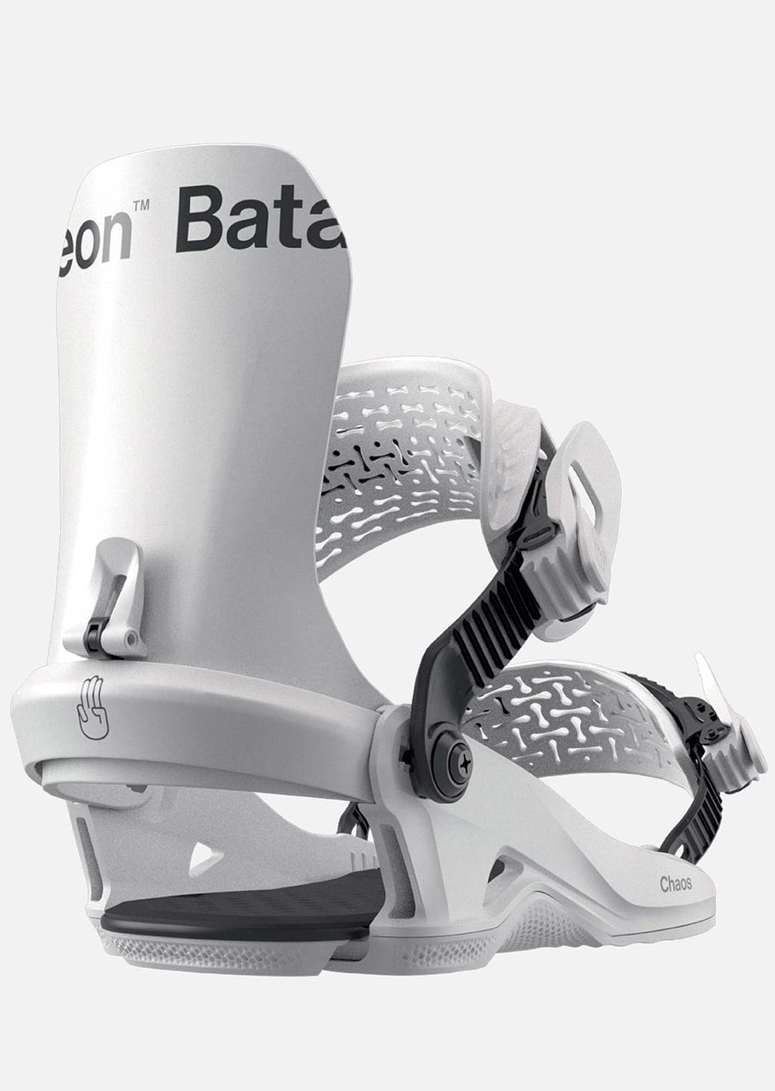 Bataleon Men's Chaos HW Snowboard Bindings White