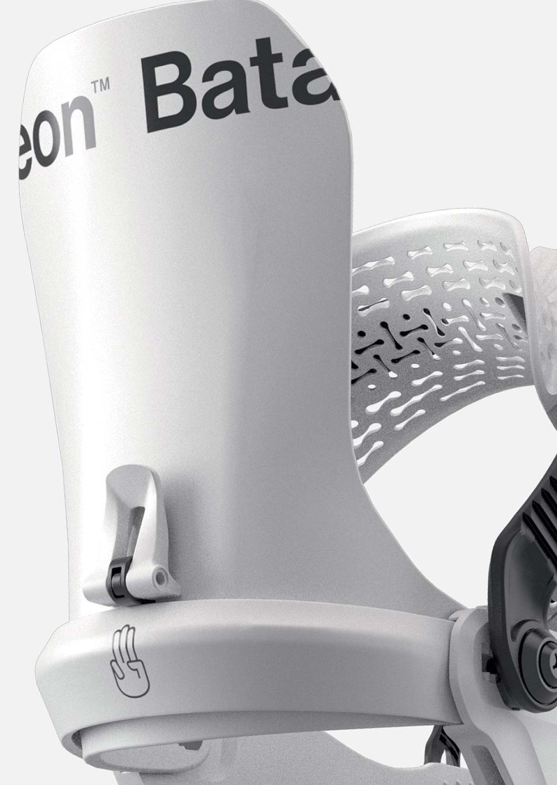 Bataleon Men's Chaos HW Snowboard Bindings White