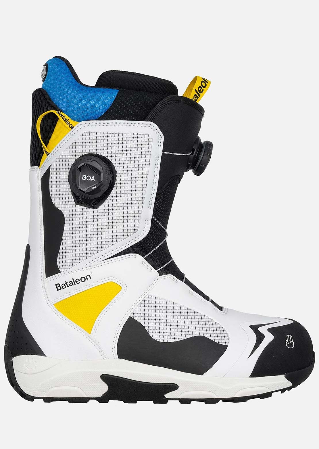 Bataleon Men's Rave Double BOA Snow Boots White