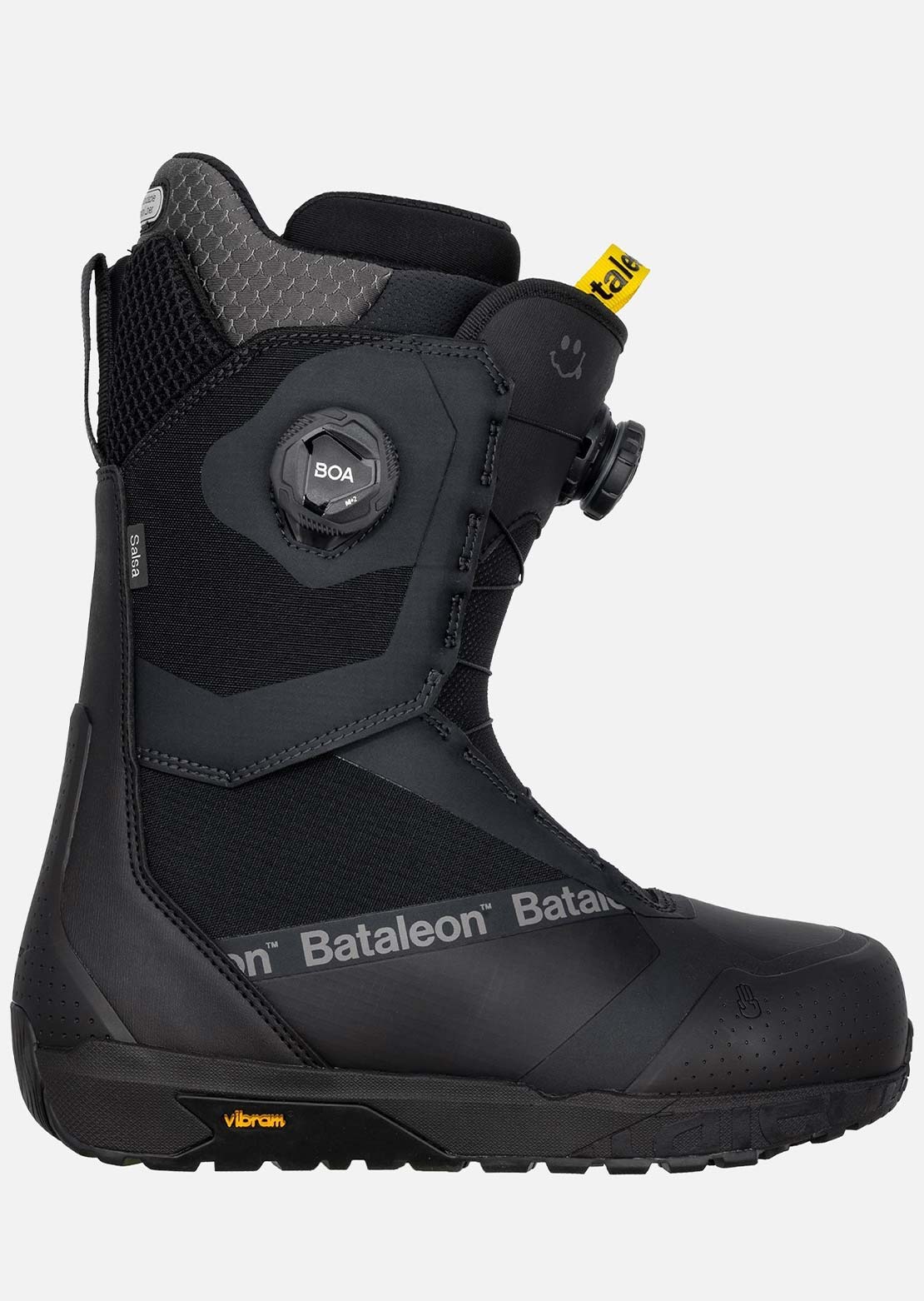 Bataleon Men's Salsa Double BOA Snowboard Boots Black