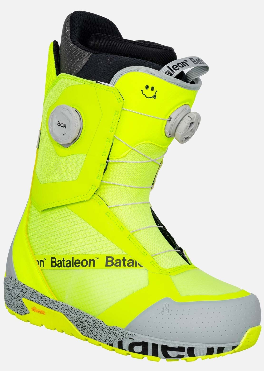 Bataleon Men's Salsa Double BOA Snowboard Boots Neon