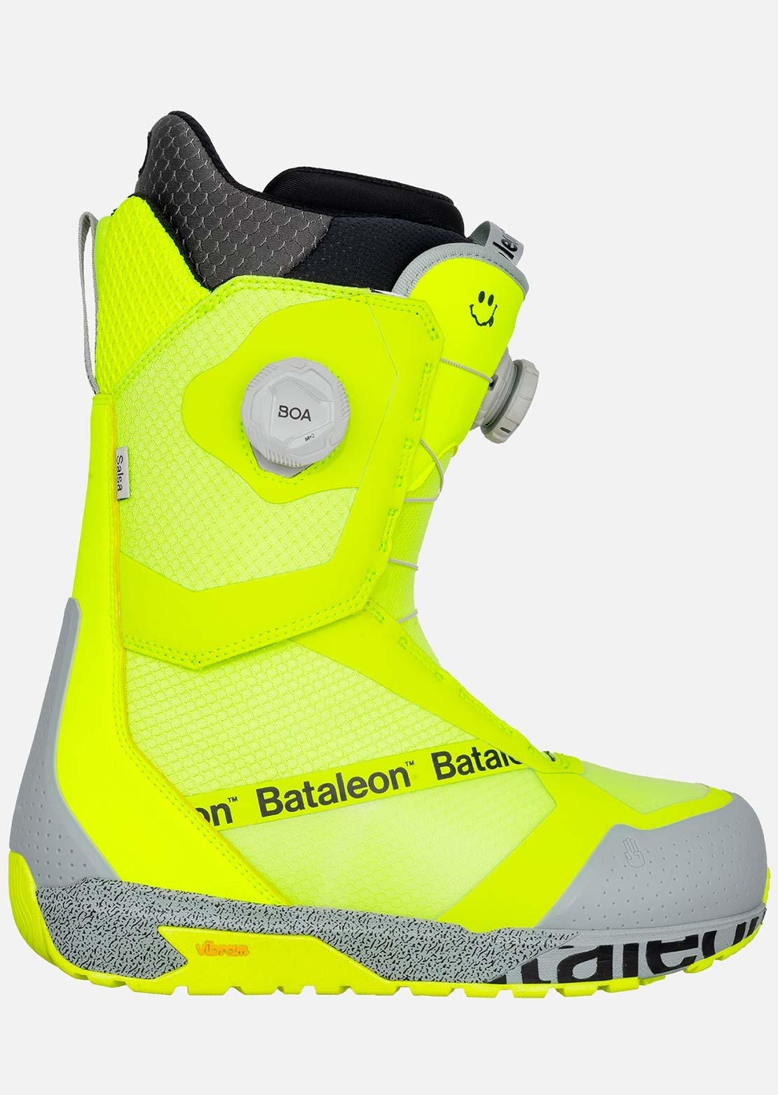 Bataleon Men's Salsa Double BOA Snowboard Boots Neon