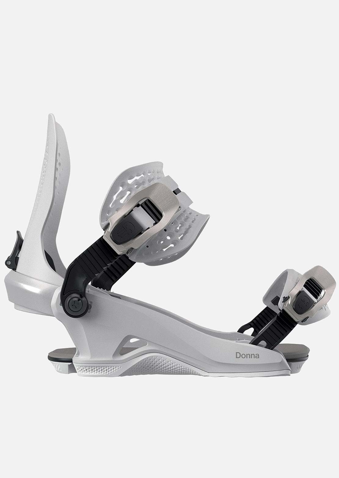 Bataleon Women's Donna HW Snowboard Bindings Delorean Gray