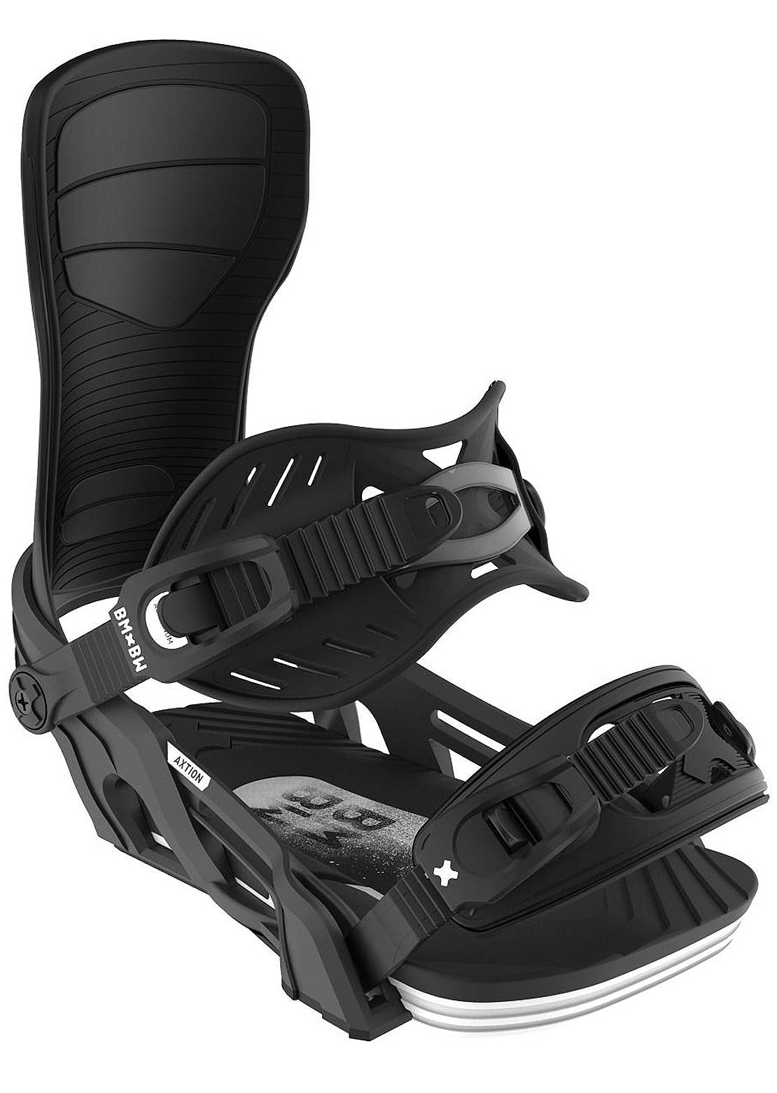 Bent Metal Axtion Snowboard Bindings Black