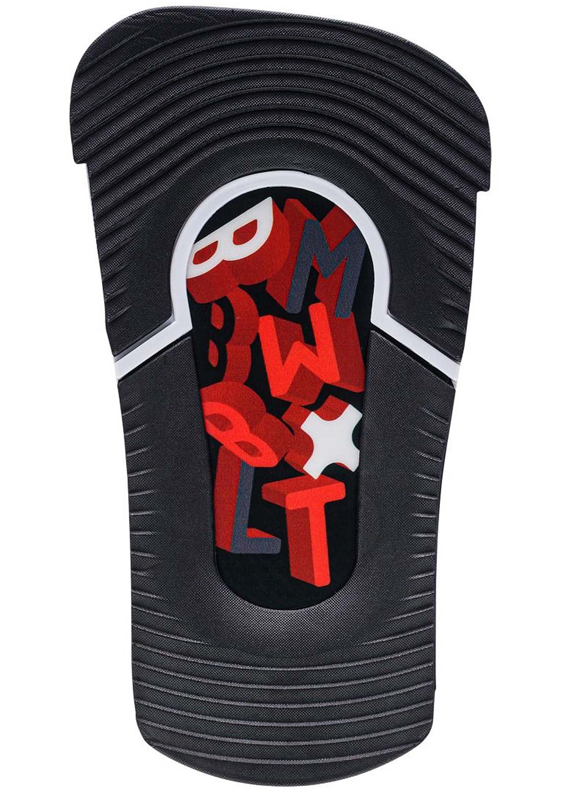 Bent Metal Unisex Bolt Snowboard Bindings White/Red