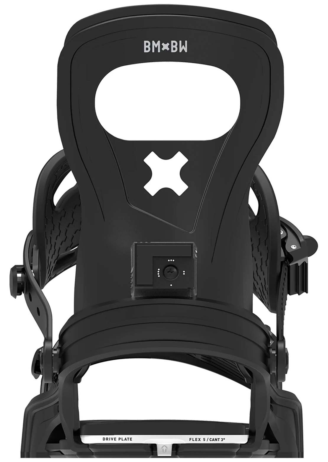 Bent Metal Unisex Joint Snowboard Bindings Black