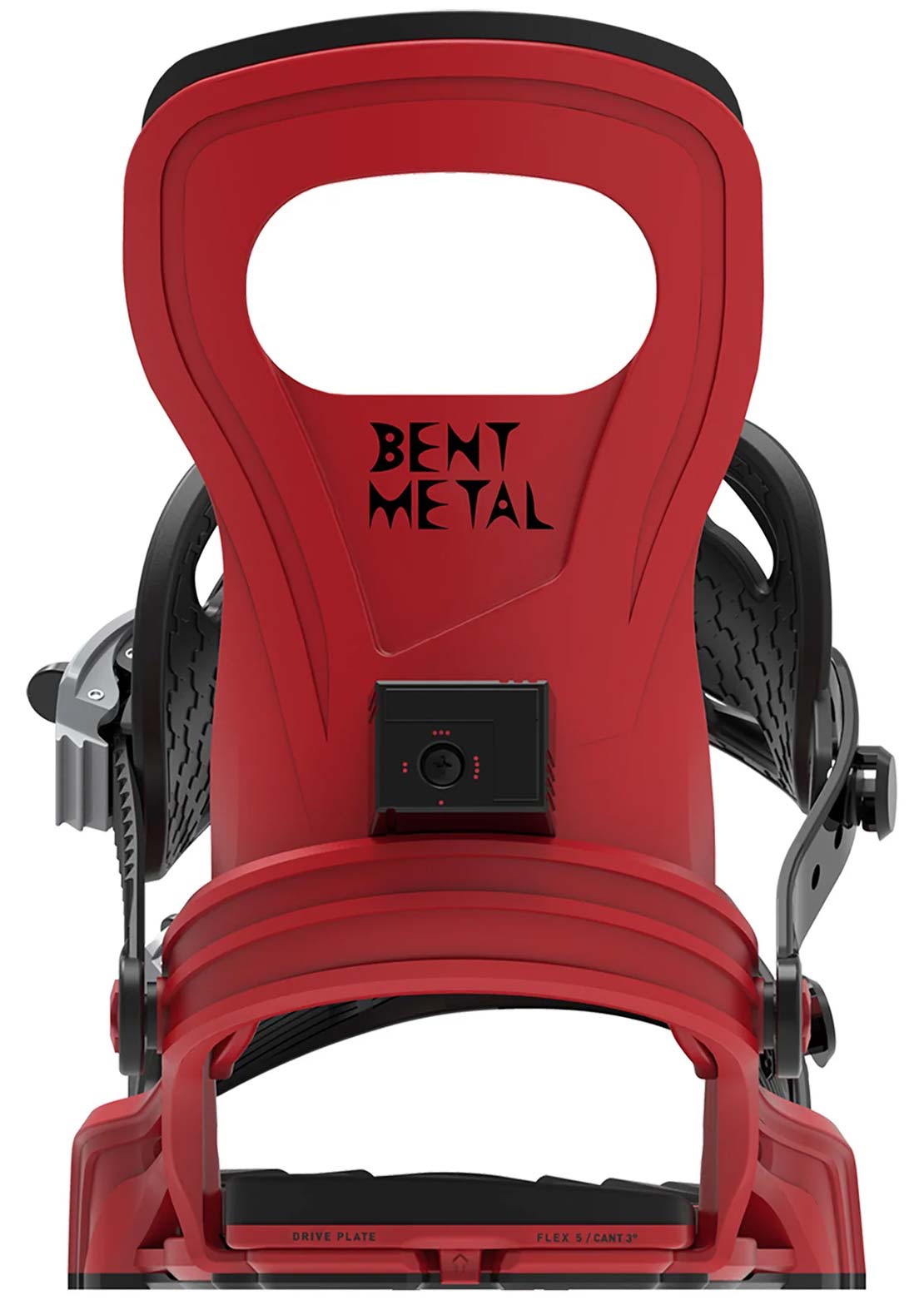 Bent Metal Unisex Joint Snowboard Bindings Red