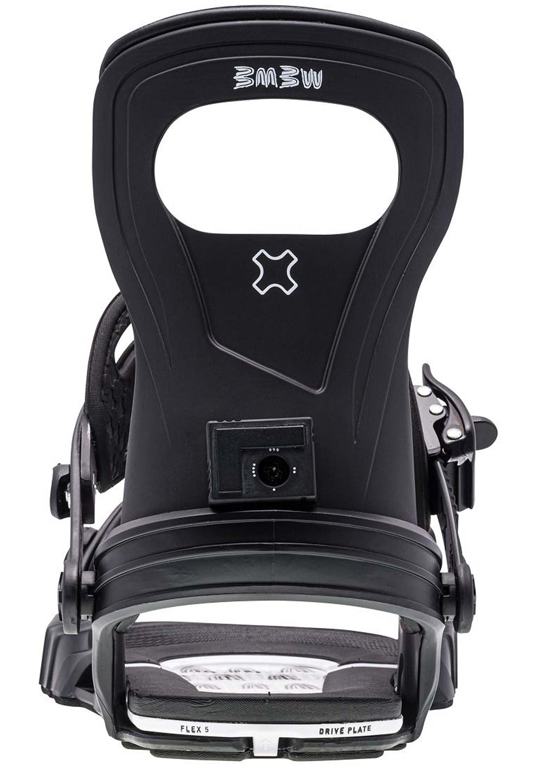 Bent Metal Unisex Metta Snowboard Bindings Black