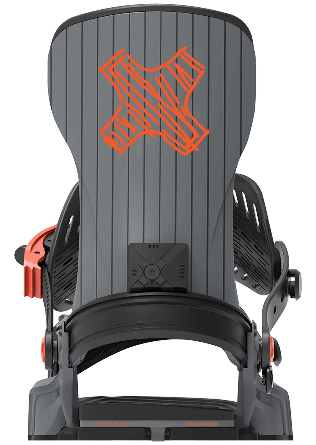 Bent Metal Unisex T-Zero Snowboard Bindings Black