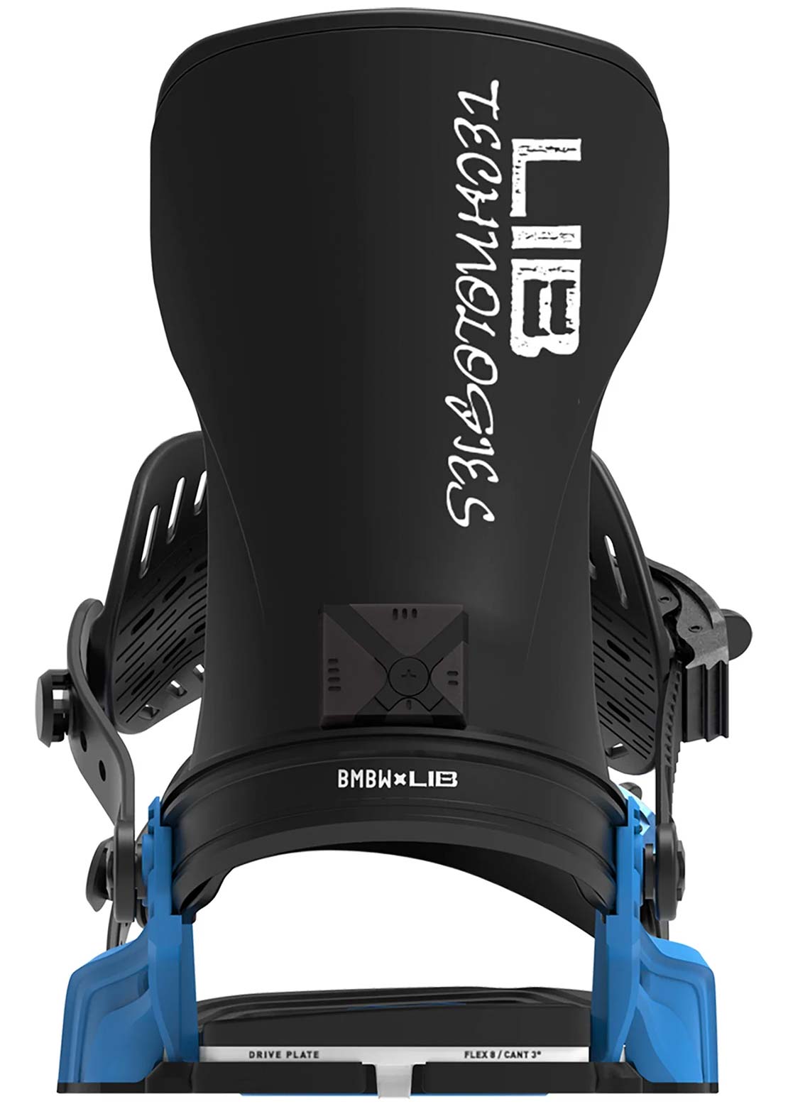 Bent Metal Unisex Transfer Snowboard Bindings Blue/Black