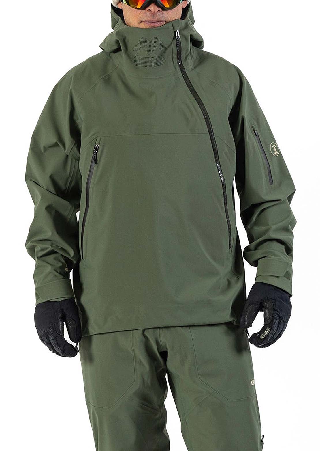 Beringia Unisex Tasma Anorak Jacket Tsuga Green