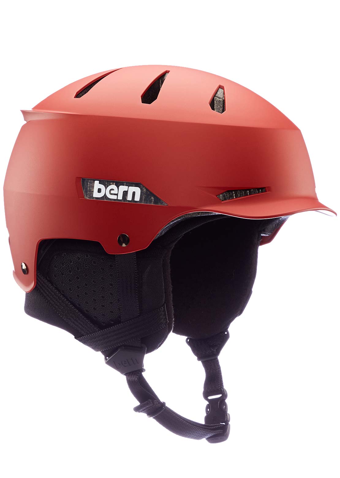 Bern Unisex Hendrix Snow Helmet Cranberry
