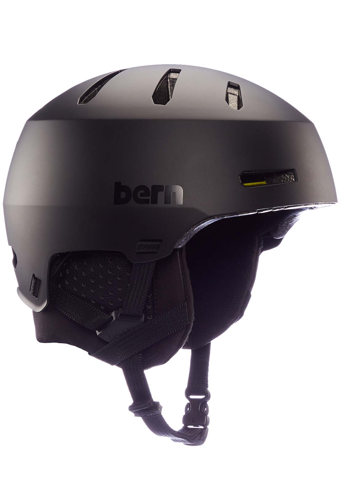 Bern Unisex Macon 2.0 MIPS Snow Helmet Matte Black
