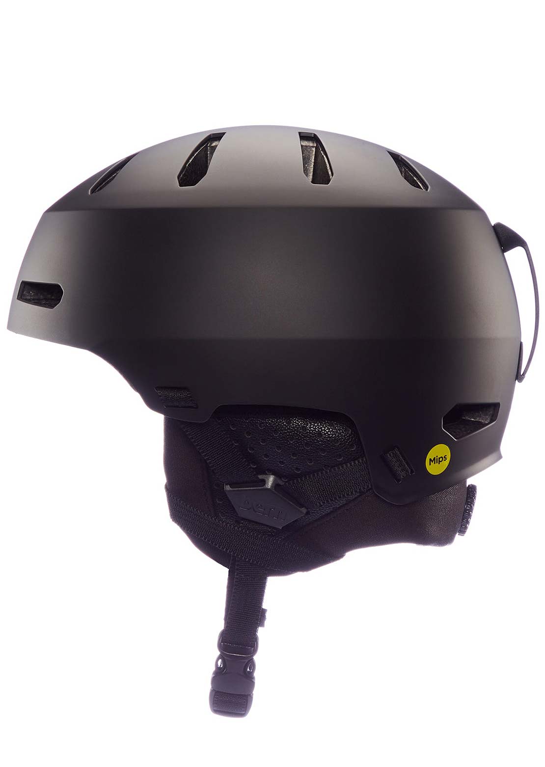 Bern Unisex Macon 2.0 MIPS Snow Helmet Matte Black