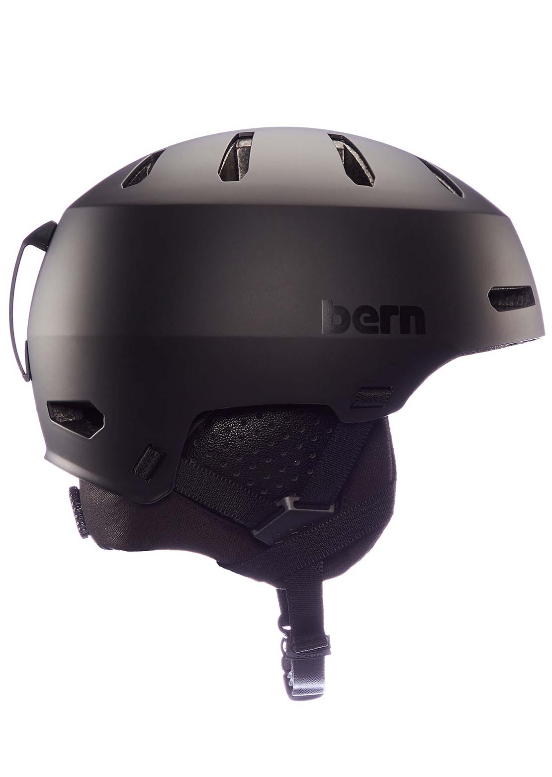 Bern Unisex Macon 2.0 MIPS Snow Helmet Matte Black