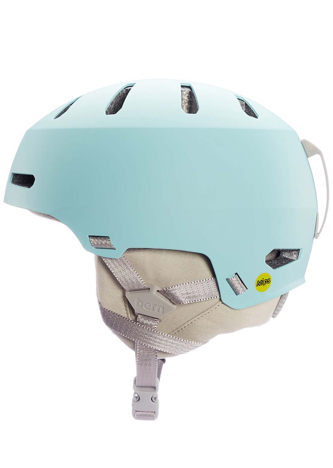 Bern Unisex Macon 2.0 MIPS Snow Helmet Matte Sky