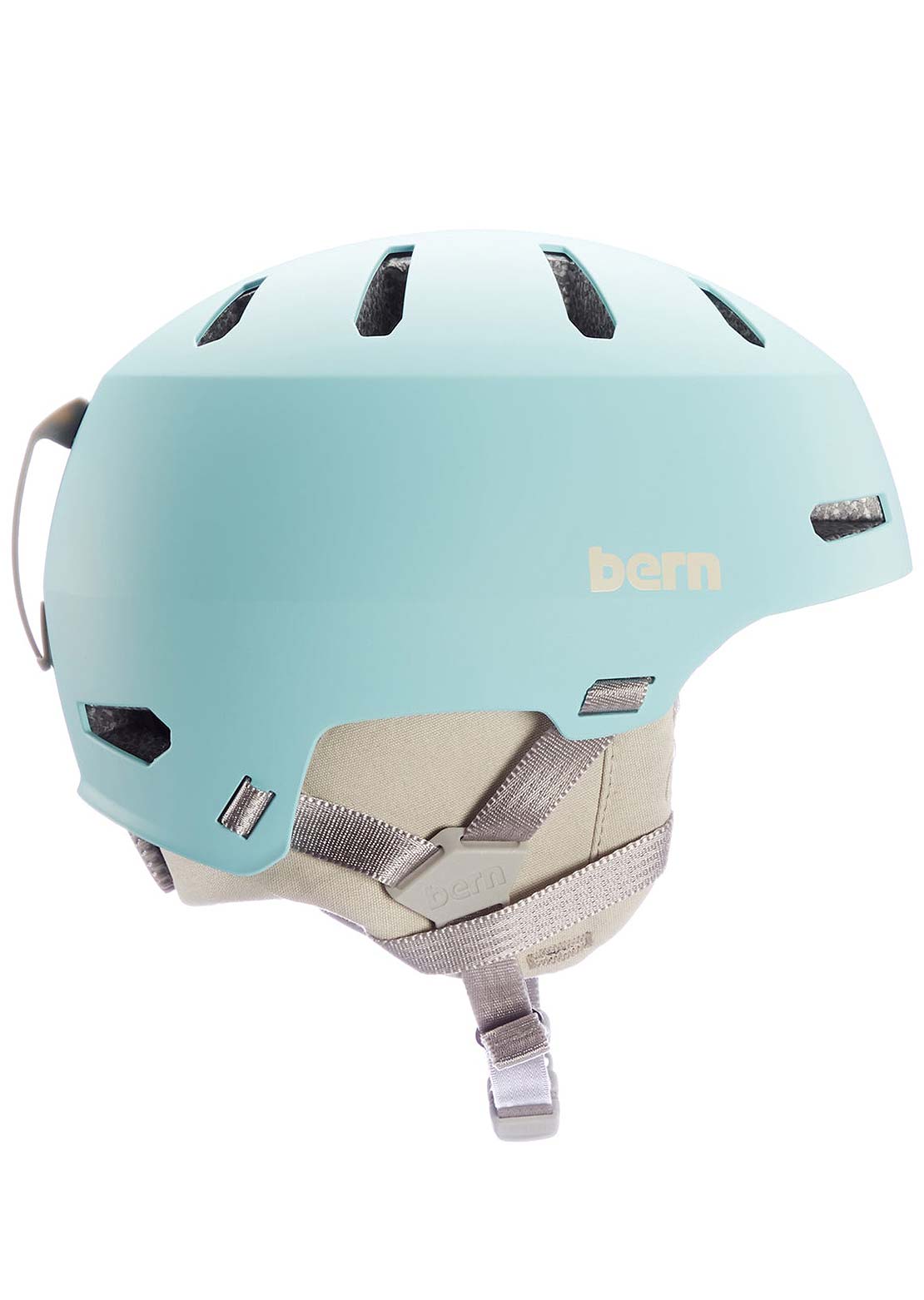 Bern Unisex Macon 2.0 MIPS Snow Helmet Matte Sky