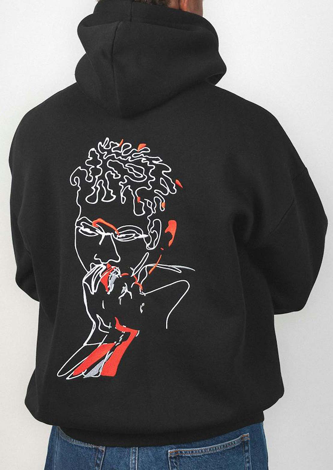 Beyond Medals Unisex Fortunato Hood Black