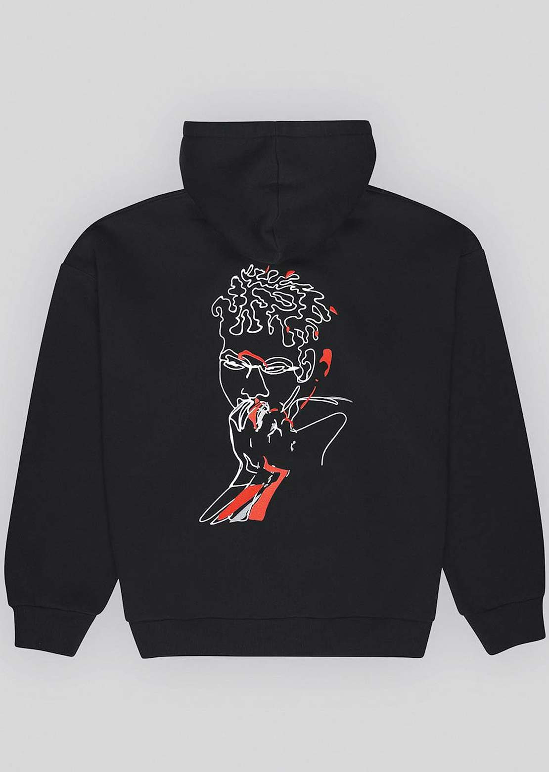 Beyond Medals Unisex Fortunato Hood Black