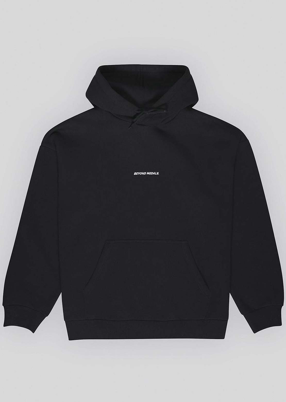 Beyond Medals Unisex Fortunato Hood Black