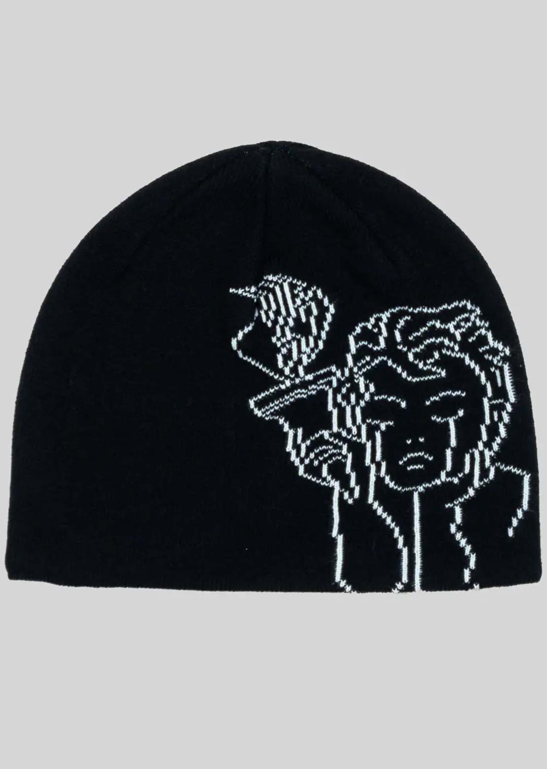 Beyond Medals Unisex Jacquard Angel Beanie