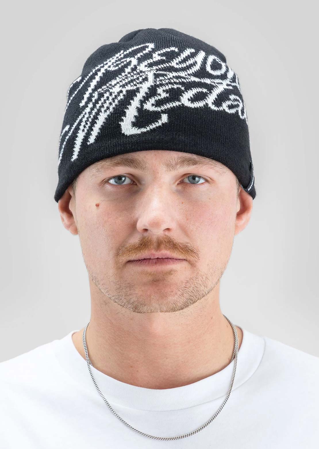 Beyond Medals Unisex Jacquard Logo Beanie
