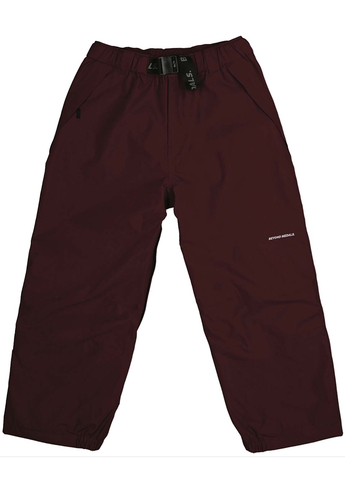 Beyond Medals Unisex Nostalgia 2L Pants Dark Red