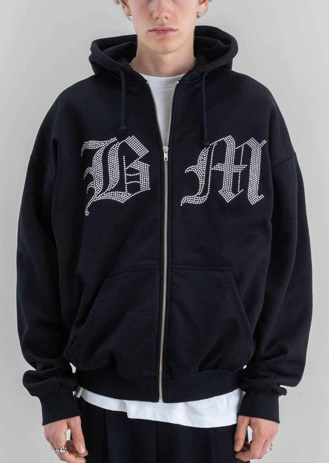 Beyond Medals Unisex Stone Zip Hood