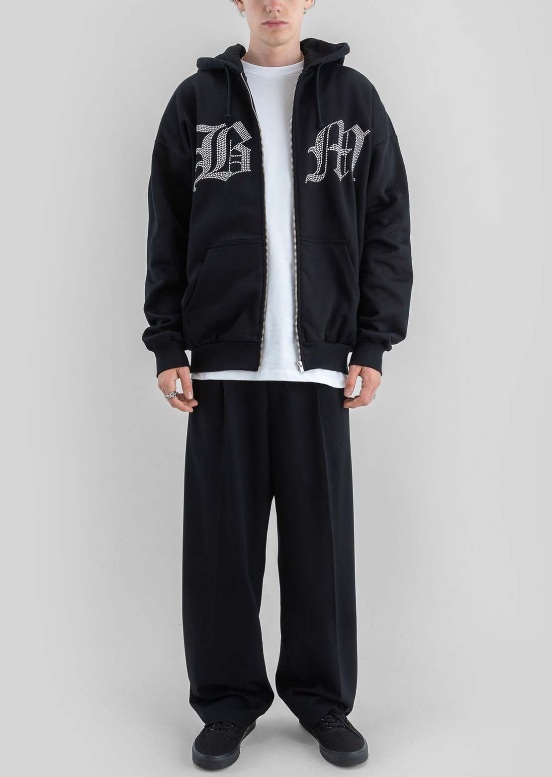 Beyond Medals Unisex Stone Zip Hood