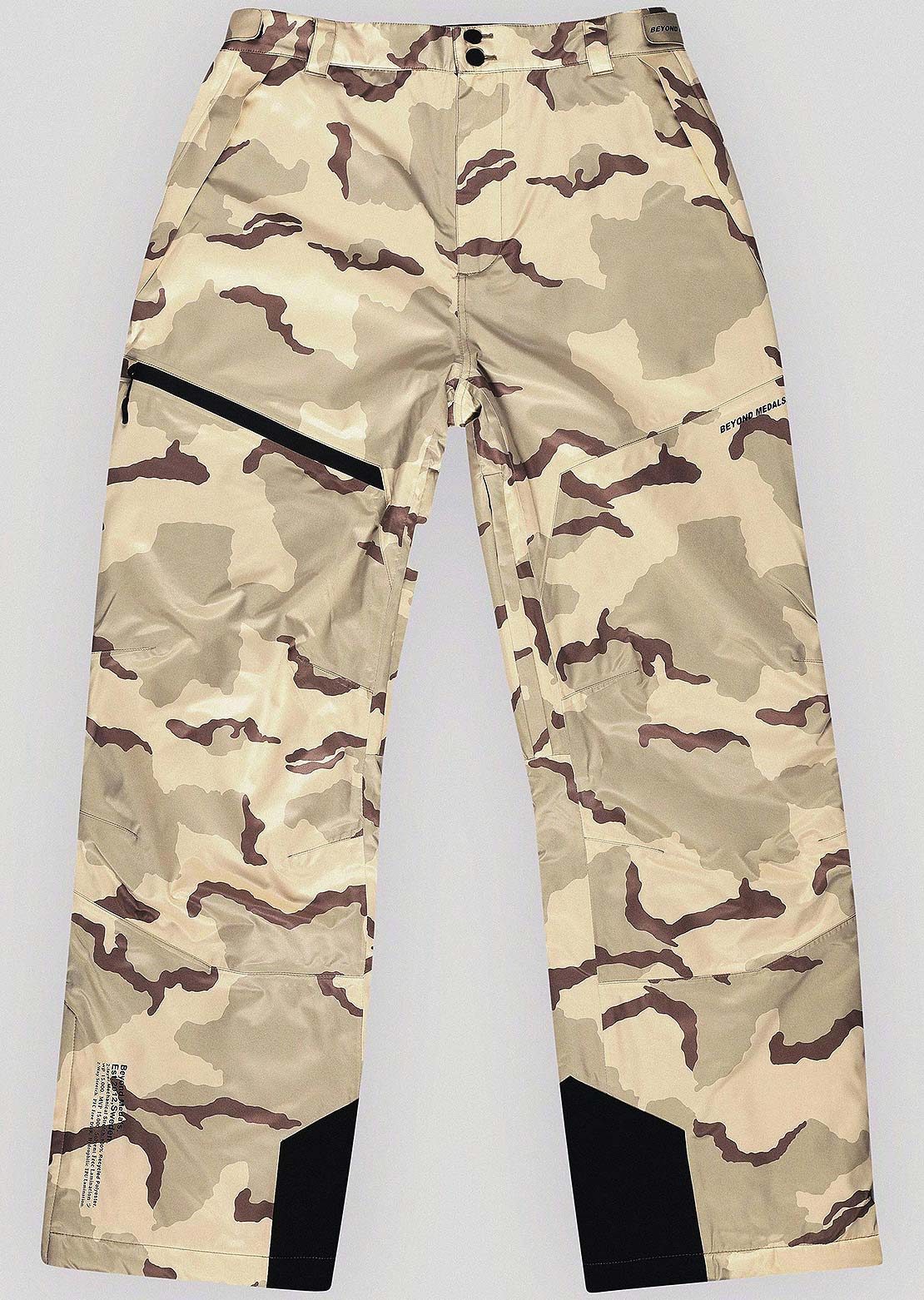 Beyond Medals Unisex Zip 2L Pant Desert Camo